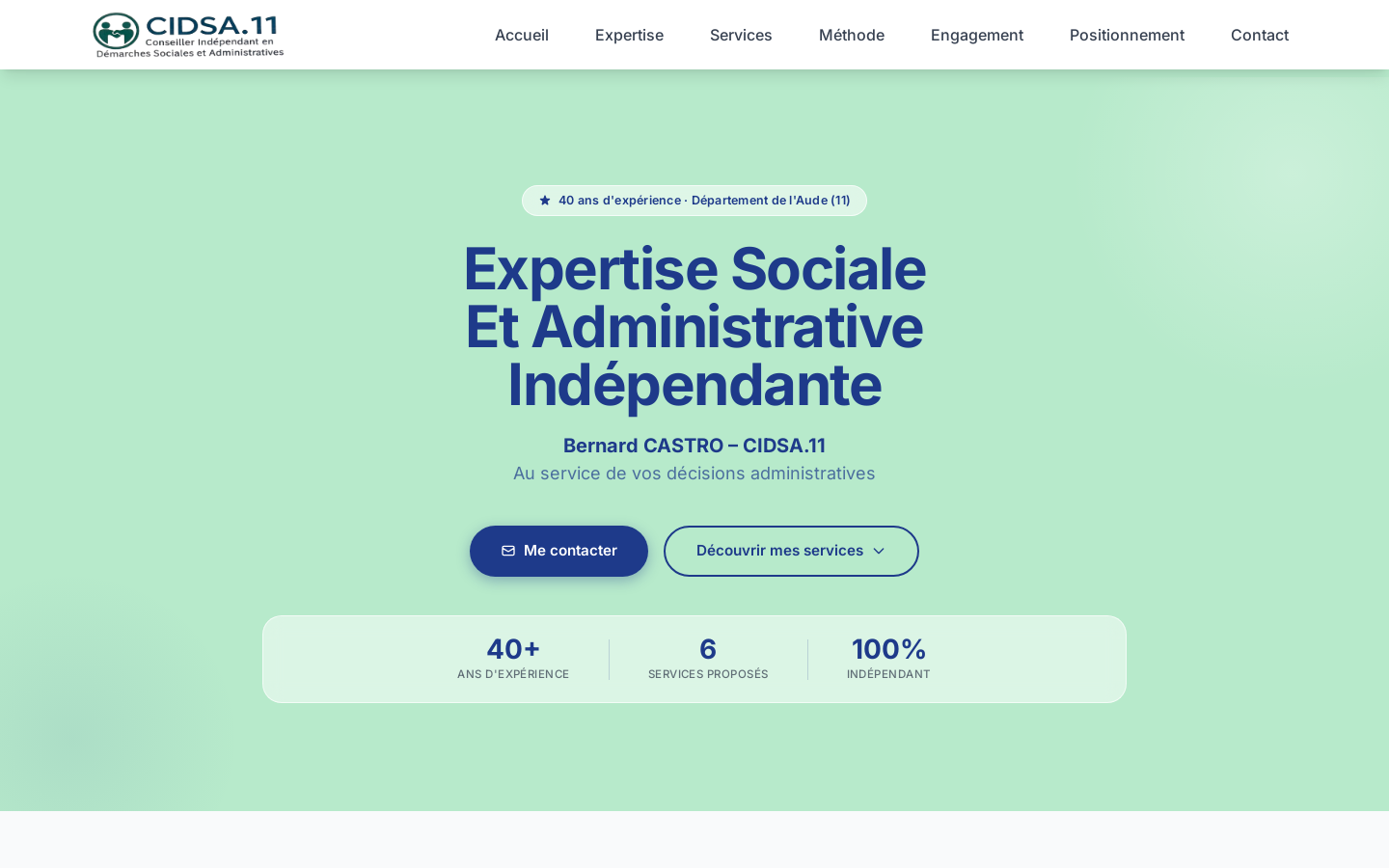 Aperçu du site CIDSA.11